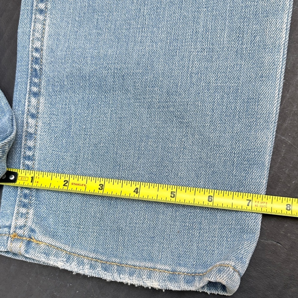 New Guess Men's Slim tapered Jeans in Light Blue Sz 32 - Picture 12 of 12